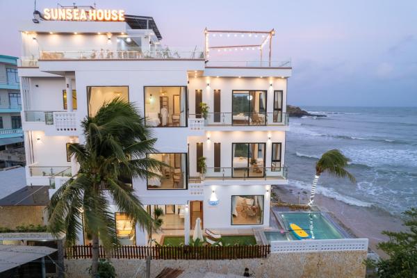Nella foto è visibile l'oggetto Sunsea House-Đá Đĩa Phú Yên situato nella città di An Bình Thạnh (2).