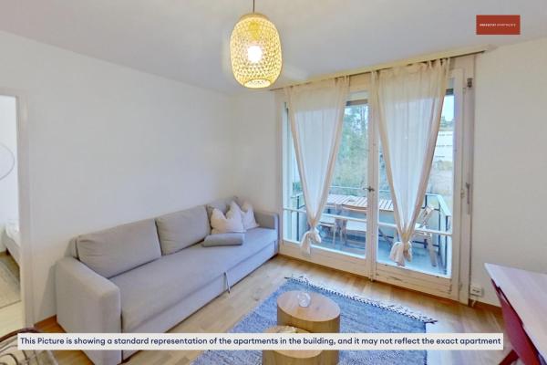 Simple 2 Bedroom Apartment with Essentials, Zurych