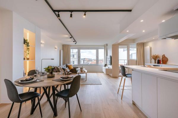 A la foto es mostra l'objecte Huswell - Trendy apartment near the coastline situat a la ciutat de Oostende.