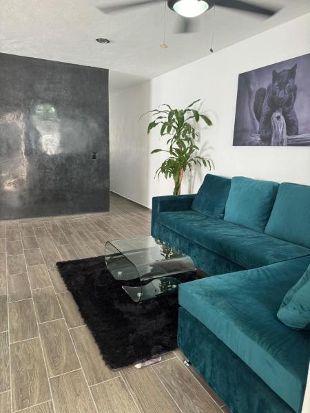 Na fotografii je vidět objekt Encanto y Confort Acogedora Casita en Mérida Casa Puma nacházející se ve městě Mérida.