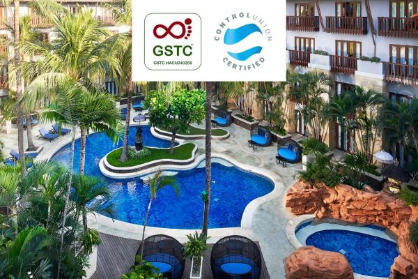 A la foto es mostra l'objecte Hard Rock Hotel Bali situat a la ciutat de Kuta.