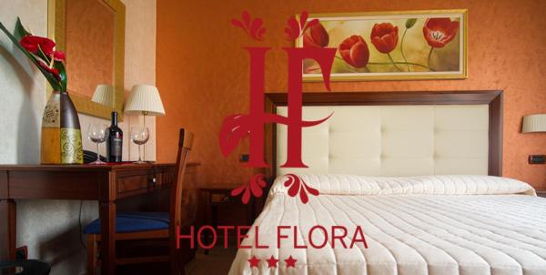 Kuvassa näkyy kohde Hotel Flora, joka sijaitsee kaupungissa Noto.