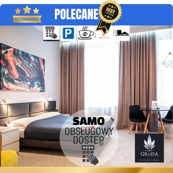 Na fotografii je vidět objekt Gruda Apartments, ŚNIADANIA, Bezpłatny Parking, Faktury VAT nacházející se ve městě Kwidzyn.