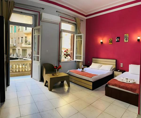 Na fotografii je vidět objekt Hostgram Hotel nacházející se ve městě Káhira.