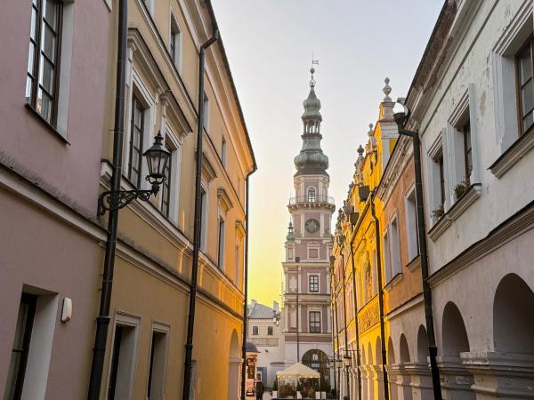 Na fotografii je vidět objekt Apartament Przy Rynku Wielkim nacházející se ve městě Zamość.