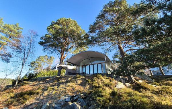 Na fotografii je vidět objekt Beach Front Home In Sveio With Wifi nacházející se ve městě Sveio.