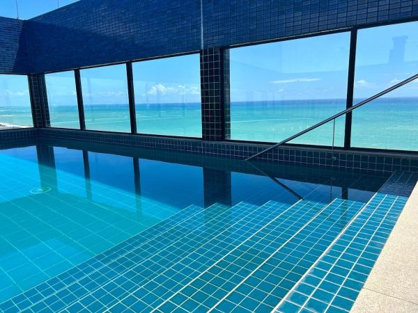 Nella foto è visibile l'oggetto Apartamento completo vista mar situato nella città di Maceió.