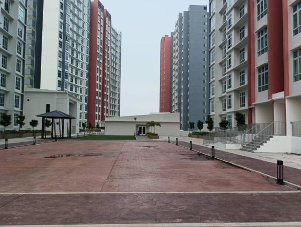 Op de foto is het object zamanss homestay te zien, gelegen in de stad Kampong Simee.