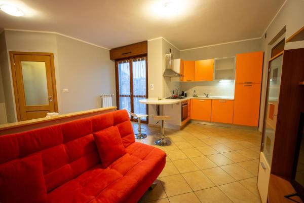 På billedet ses objektet Turin Airport premium apartment F beliggende i byen Leinì.