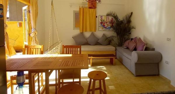 A la foto es mostra l'objecte Grounding Dahab 1BR with Garden situat a la ciutat de Dahab.