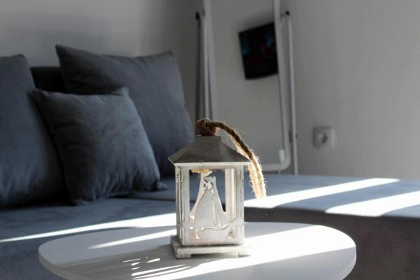 The photo shows the One-bedroom apartment, 5 min from the Airport Tivat located in the city of Mrčevac.