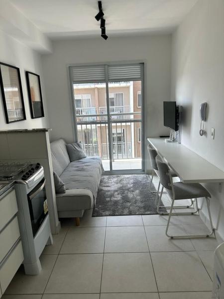 Lejlighed med 1 soveværelse — 29 m² - Studio com varanda, próximo Vibra Sao Paulo e Tokio Marine
