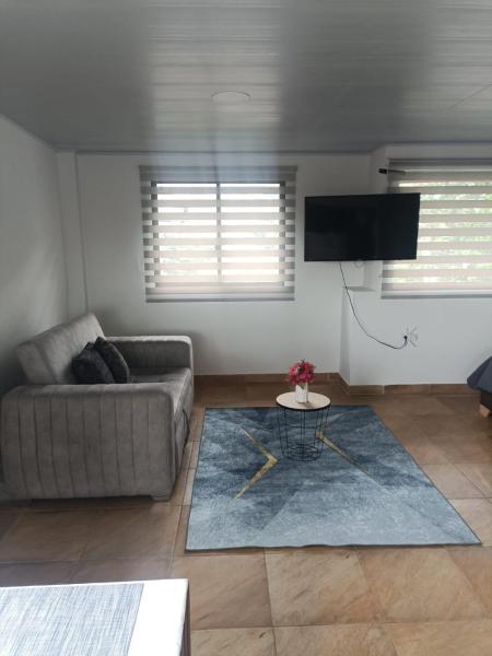 På bildet vises objektet Apartaestudio moderno y completo som ligger i byen Vallecito.