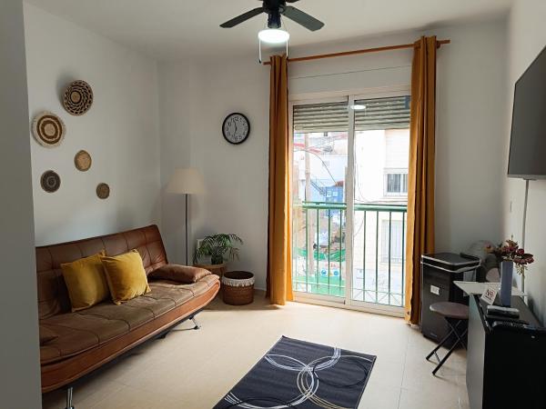 Na zdjęciu widoczny jest obiekt Capuchinos House Apartment in City Center położony w mieście Malaga.