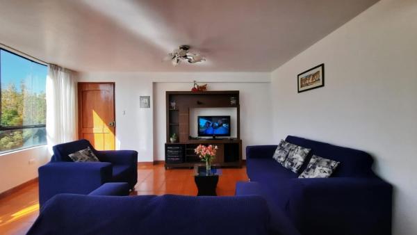 Na fotografii je vidět objekt Qori Alpka House nacházející se ve městě Cuzco.