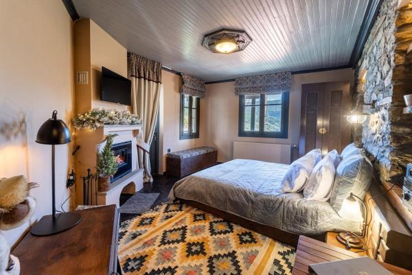 På billedet ses objektet Dandy Villas Metsovo - Avo - Fireplace - Up to 6 beliggende i byen Votonósion.