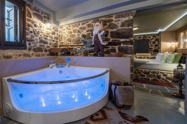 På billedet ses objektet Dandy Villas Metsovo - Foggy - Fireplace - Up to 2 beliggende i byen Votonósion.