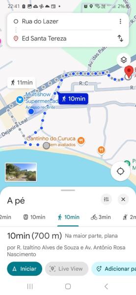 A la foto es mostra l'objecte Edf Santa Tereza situat a la ciutat de Guarapari.