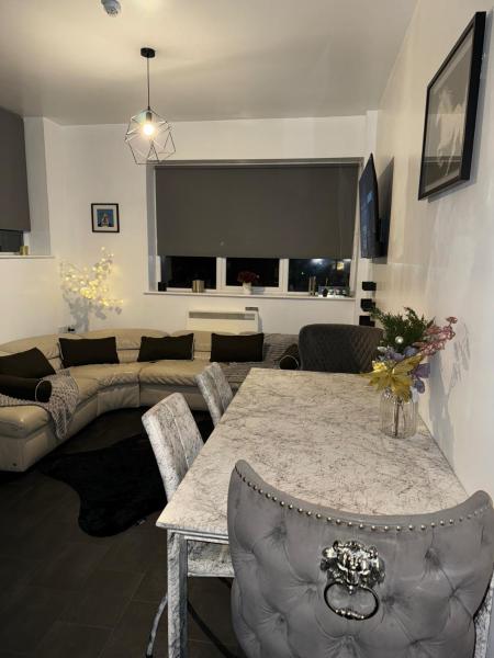 A la foto es mostra l'objecte Central Sheffield 3-Bed Apt Sleeps 6 with Parking situat a la ciutat de Sheffield.