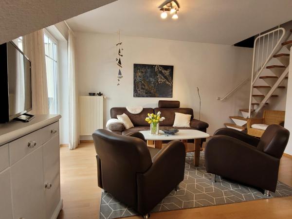 Nella foto è visibile l'oggetto Hoppenberg 7 Wohnung DG links situato nella città di Zingst.