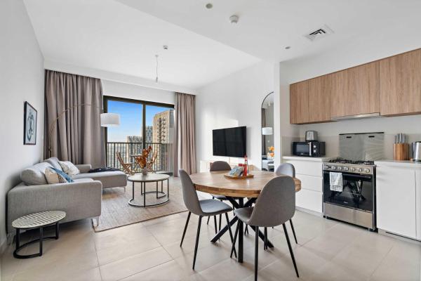 Na fotografii je vidět objekt Silkhaus new 1BDR in Executive Residence 2 nacházející se ve městě Dubaj.