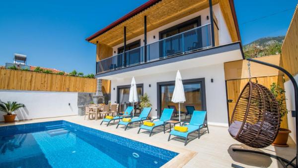 A la foto es mostra l'objecte Kalkan Ulugol 2 Bedroom Villa 2303 situat a la ciutat de Kalkan.