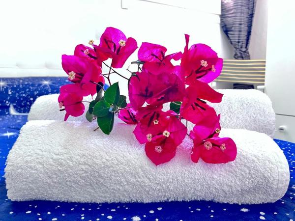 På billedet ses objektet Appartamento accogliente nel residence con Piscina beliggende i byen Badesi.