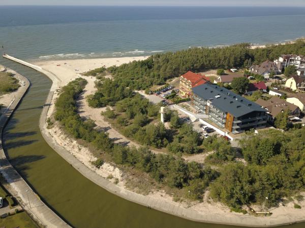 På billedet ses objektet Sandapartments East Beach beliggende i byen Rowy.