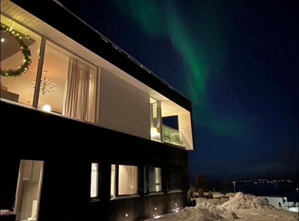 House with panoramic view, Tromsø