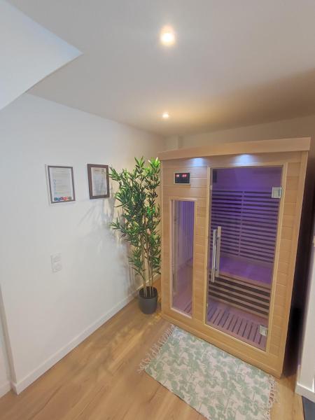 A la foto es mostra l'objecte Maison avec Sauna - 1 chambre - 2 à 4 personnes situat a la ciutat de Malauzat.