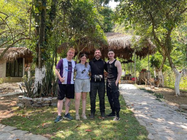 A la foto es mostra l'objecte Mường Trà Garden Homestay situat a la ciutat de Làng Cac.
