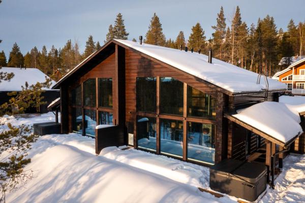 På billedet ses objektet Cottage Finland - Levi Raven B beliggende i byen Levi.