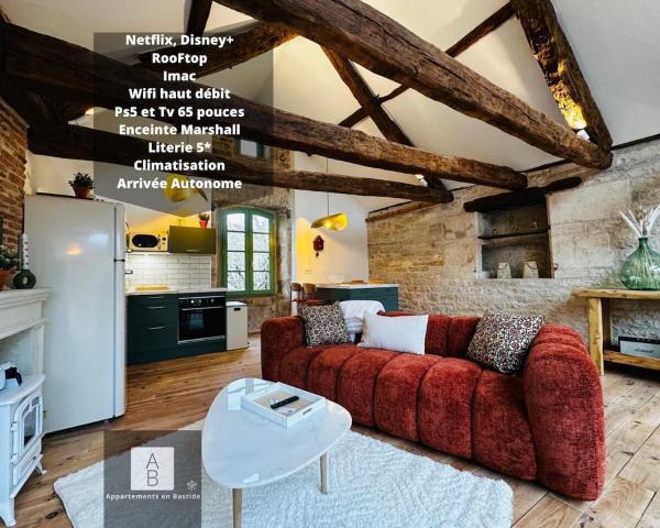 På billedet ses objektet Maison des Conques beliggende i byen Sainte-Croix.