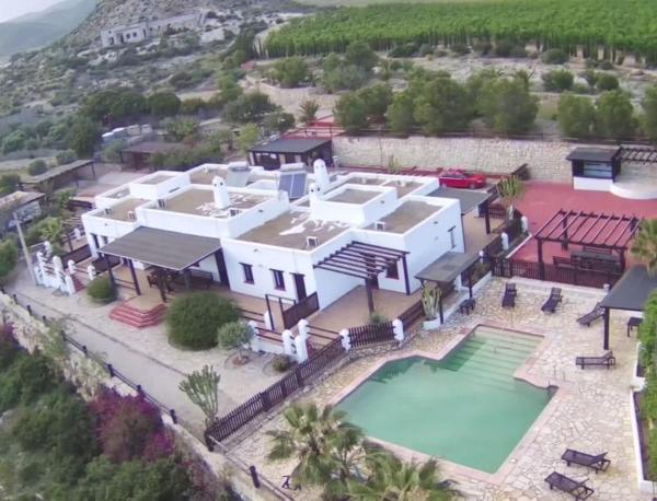 Na fotografii je vidět objekt Villa Cerro la Gorra en Agua Amarga Cabo de Gata Parque Natural nacházející se ve městě Níjar.