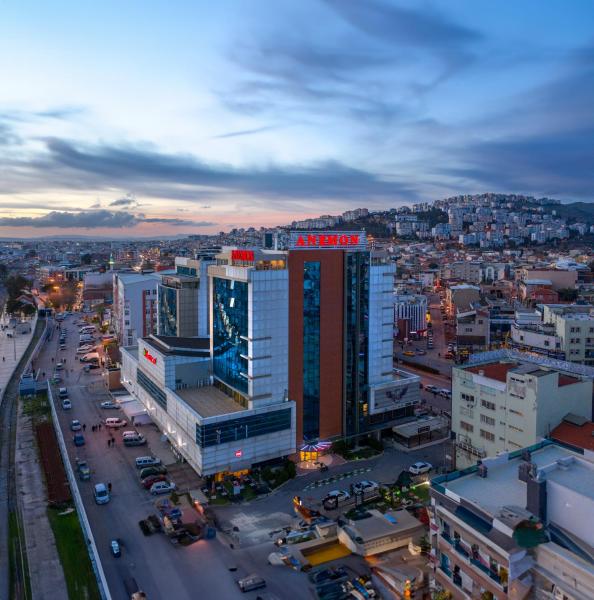 Nella foto è visibile l'oggetto Anemon Kent Çiğli Otel situato nella città di Smirne.