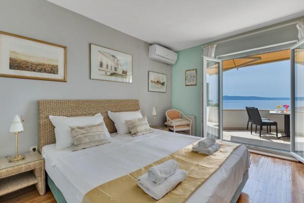 Nella foto è visibile l'oggetto Tolle Wohnung In Drašnice Mit Schönem Garten situato nella città di Drašnice.