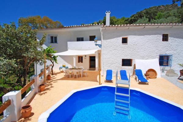 Na foto é possível ver o objeto Villa La Zorzalera localizado na cidade de Comares.