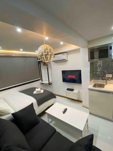 A la foto es mostra l'objecte Super Cosy Studio Apt Ikoyi GidiStays situat a la ciutat de Lagos.
