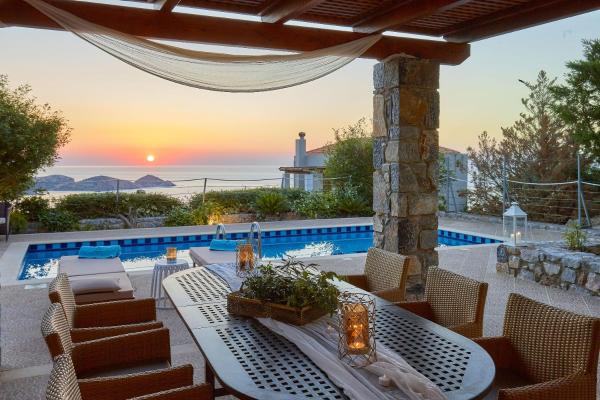 Kuvassa näkyy kohde Ferienhaus In Geropotamos Mit Sonnenterrasse, joka sijaitsee kaupungissa Balíon.