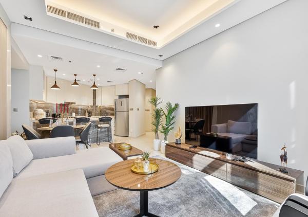 På billedet ses objektet 2BR Central Apt in Business Bay Noble Tower beliggende i byen Dubai.