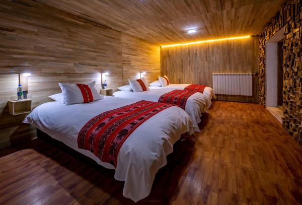 Na fotografii je vidět objekt Flamencos Altiplano Eco Hotel nacházející se ve městě Ramaditas.