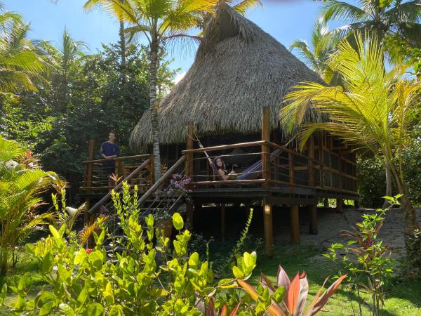 Auf dem Foto ist das Objekt Cabaña El Icaco, playa privada in der Stadt Guachaca zu sehen.