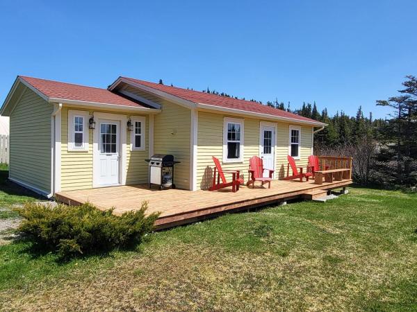 A la foto es mostra l'objecte Skerwink Trail House situat a la ciutat de Trinity.