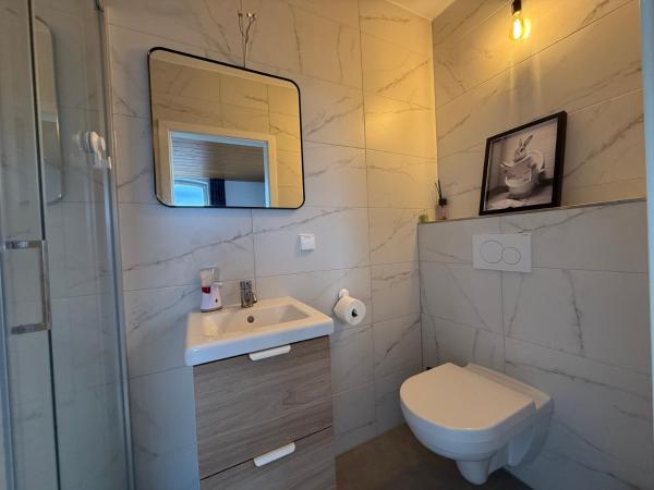 A la foto es mostra l'objecte Bluestone Appartments 25qm free and near parking situat a la ciutat de Herrlingen.