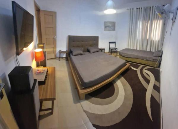 Kuvassa näkyy kohde Chambre d Hôte N2 avec 2 Lits, joka sijaitsee kaupungissa Dakar.