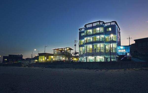 Nella foto è visibile l'oggetto Pohang Ara Ocean View Pension situato nella città di Saegi.