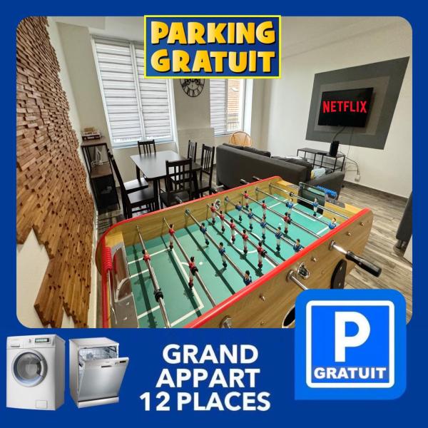 Foto 1: 22 CHIC & COSY GRAND APPART 92m2 PARKING GRATUIT HYPERCENTRE NETFLIX