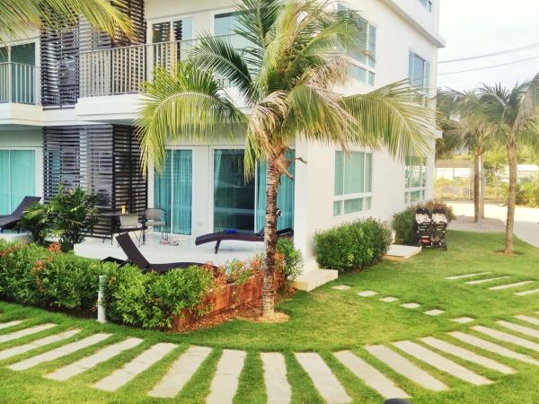 A la foto es mostra l'objecte The Sea Condominium A16 @ Dophin Bay, Pranburi situat a la ciutat de Ban Nong Khaem.