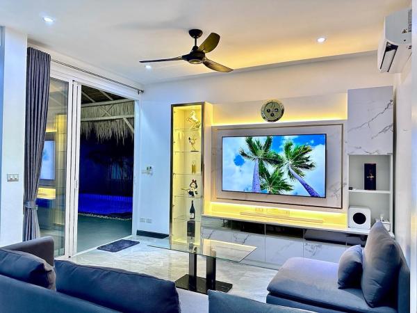 A la foto es mostra l'objecte Villa Del Sol Private 2BR with Pool and Cinema situat a la ciutat de Amphoe Koh Samui.