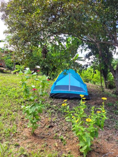 Auf dem Foto ist das Objekt Nosso Quintal Candeias - Camping in der Stadt Conceição do Mato Dentro zu sehen.